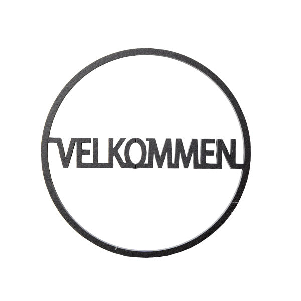 Salling - ring Velkommen sort